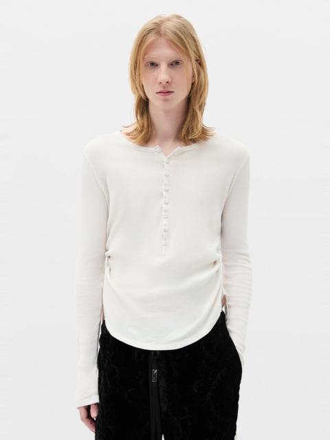 Ann Demeulemeester Hamar Wrinkled Serafino Top