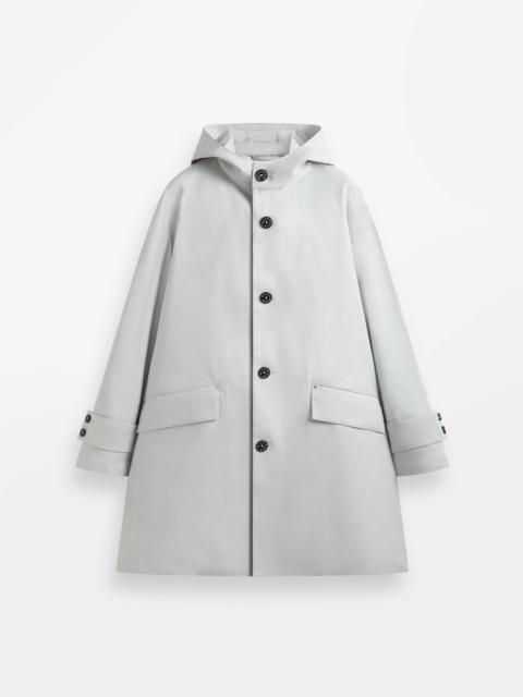 Mackintosh Humbie Raintec Mid Length Hooded Coat