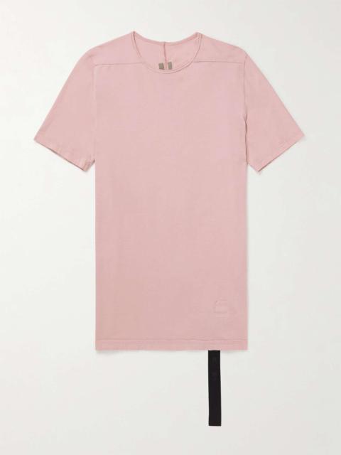 Level Webbing-Trimmed Panelled Cotton-Jersey T-Shirt