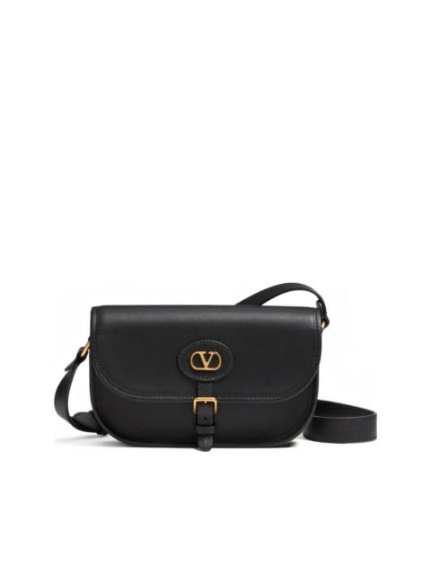Valentino Valentino Garavani Antibes small calfskin crossbody bag detailed with leather patches and VLogo Sign