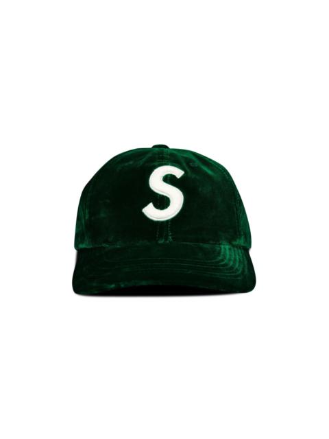 Supreme Velvet S Logo 6-Panel 'Green'