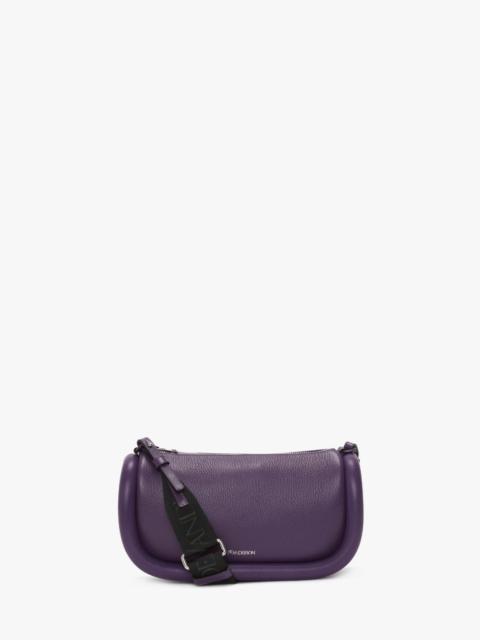 JW Anderson BUMPER-15 - LEATHER SHOULDER BAG WITH ADDITIONAL WEBBING STRAP