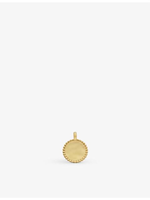 MONICA VINADER Deia recycled 18ct yellow gold-plated vermeil sterling-silver pendant necklace