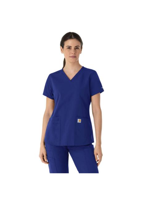 Carhartt Women's Force Essentials V-Neck Scrub Top