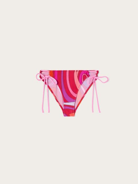 PUCCI MARMO PRINT ADJUSTABLE BIKINI BRIEF
