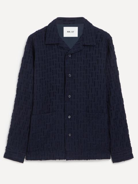 NN07 Hank Fil-Coupé Jacquard Overshirt