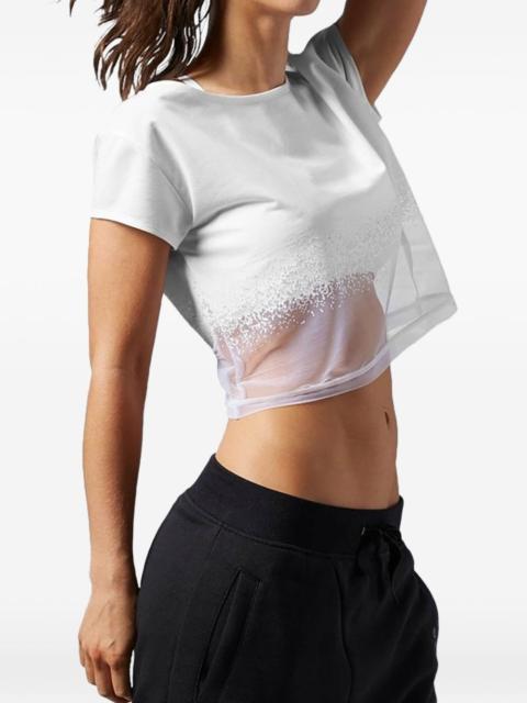 Reebok mesh coverup T-shirt